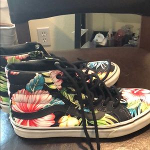 Vans Hawaiian high tops
